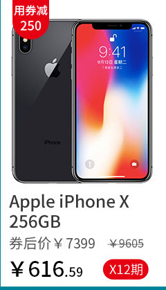 Apple iPhone X 256GB