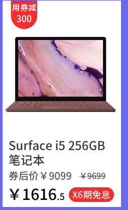 Surface i5 256GB笔记本