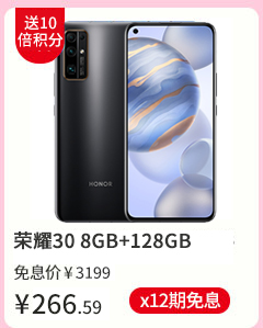 荣耀V30 pro 8GB+256GB 5G版