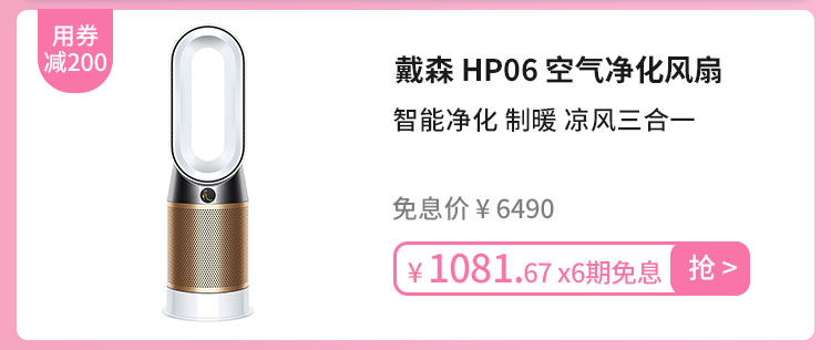 戴森 HP06 空气净化风扇