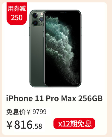 iPhone 11 Pro Max 256GB 